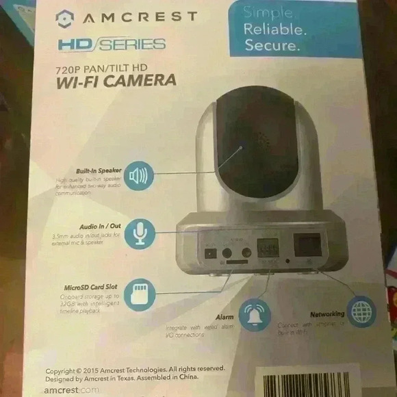 A crest WiFi security camera - Picture 4 of 4